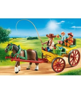 Playmobil Carruagem com Cavalo