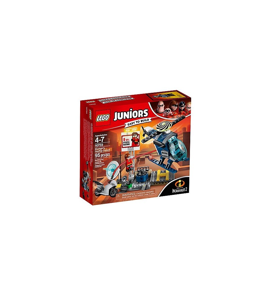 Lego Junior - Perseguição no Telhado de Elastigirl