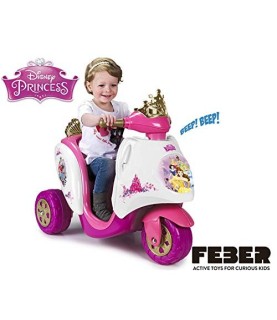 Scooter Princesa 6v Feber