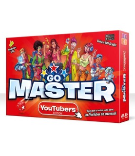 Creative Toys Jogo de Tabuleiro Go Master Youtubers Edition