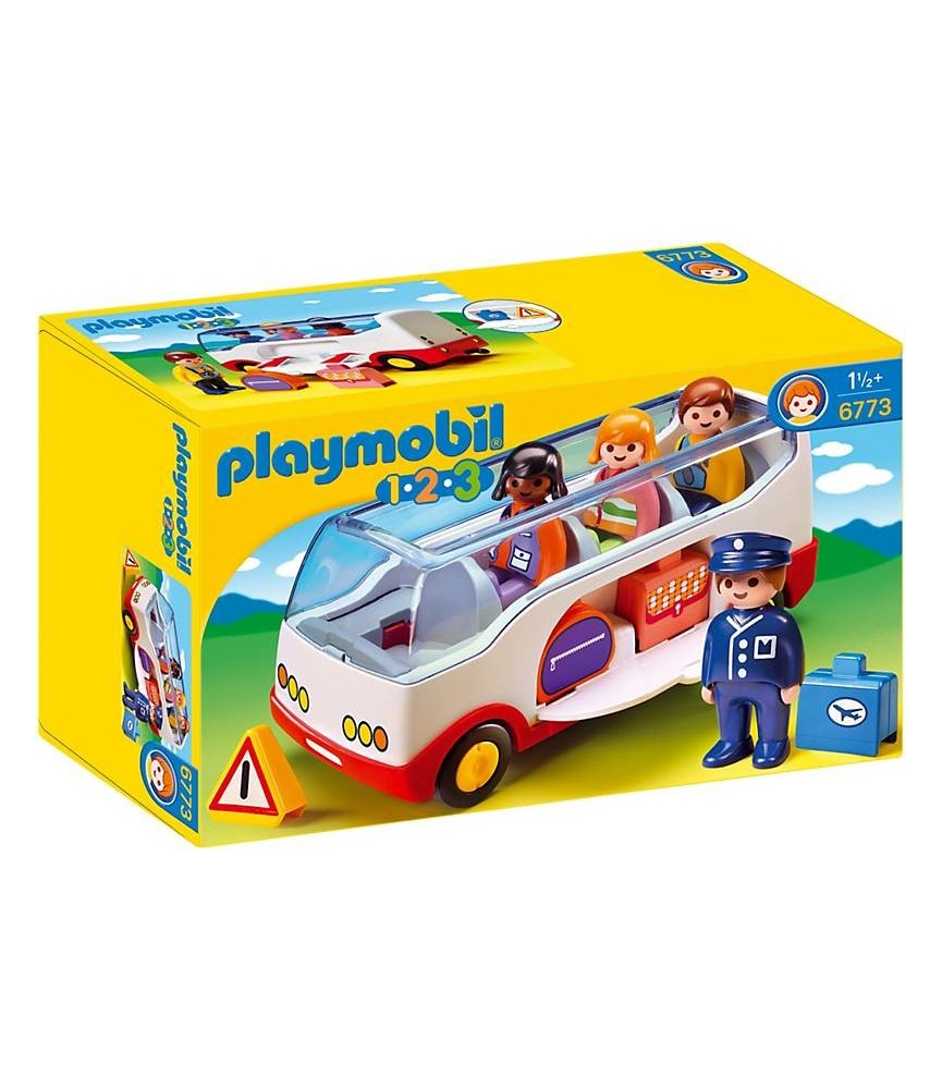 Playmobil 1.2.3 - Autocarro do Aeroporto