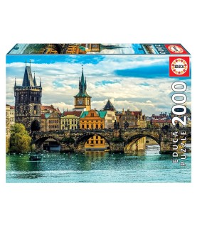 Educa Puzzle 2000 Vistas De Praga