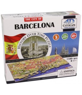 Puzzle Eleven Force 4D Cidades Barcelona