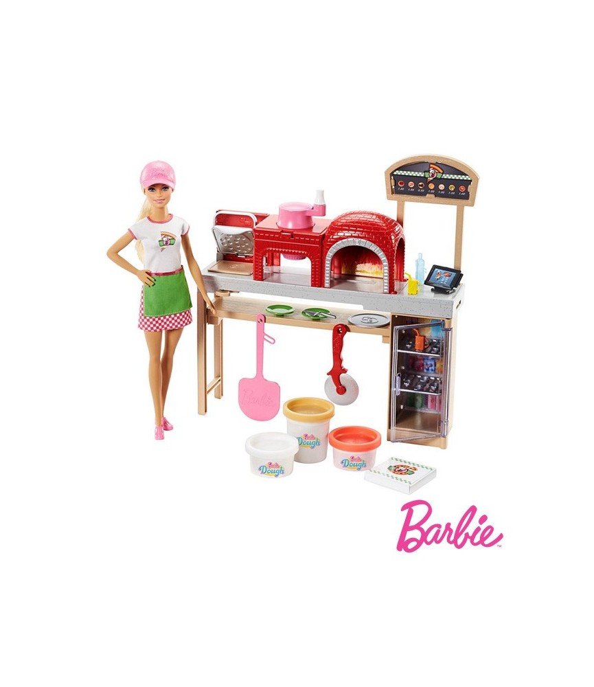 Barbie Chef de Pizzas c/ Acessórios