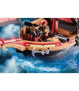 Playmobil Barco Pirata Caveira
