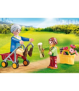 Playmobil Avó com criança