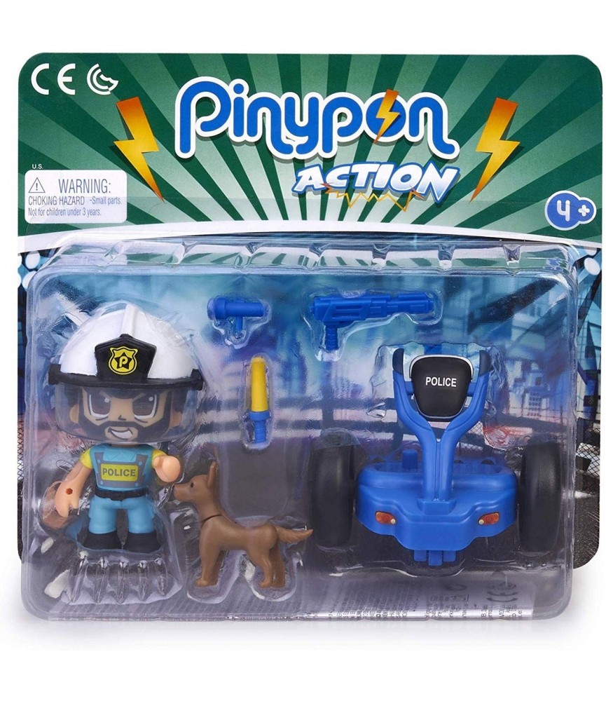 Famosa Pinypon Action Segway da Policia  700015693
