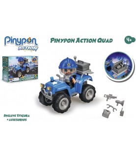 PinyPon Action Polícia Com Carro 700015582