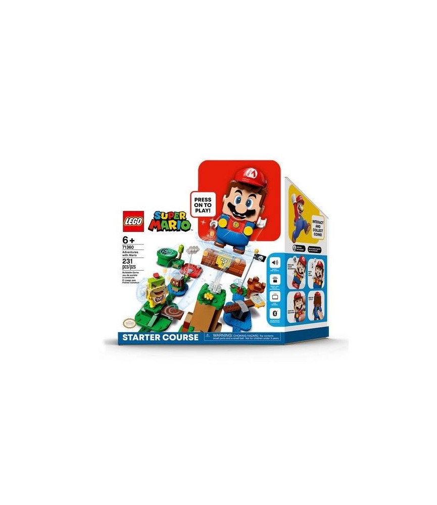 Lego super Mario - Aventuras com Super Mario