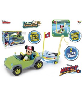 IMC Toys Mickey Mouse Carro + Barco
