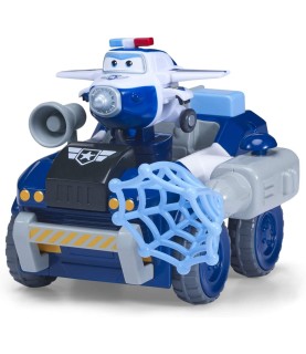 Super Wings -Moon Rover de Paul | Figura de brinquedo Transform