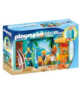 Playmobil Cofre Loja De Surf