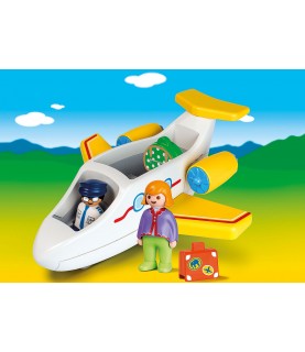 Playmobil 1.2.3. - Avião de Passageiros