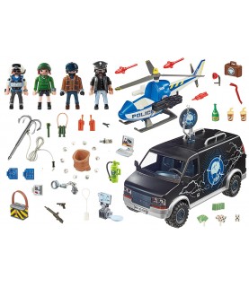 Playmobil Helicóptero da Polícia