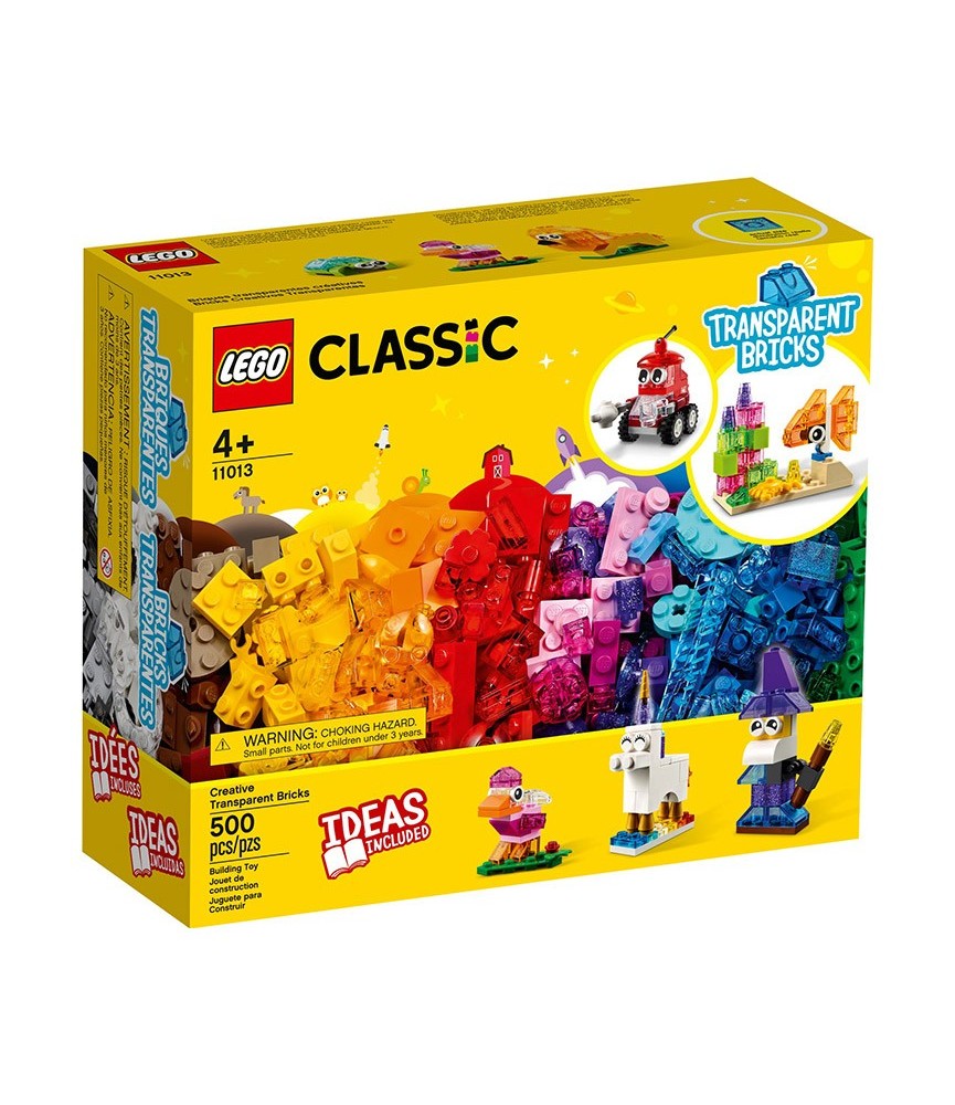 Lego Classic Blocos Criativos Transparentes