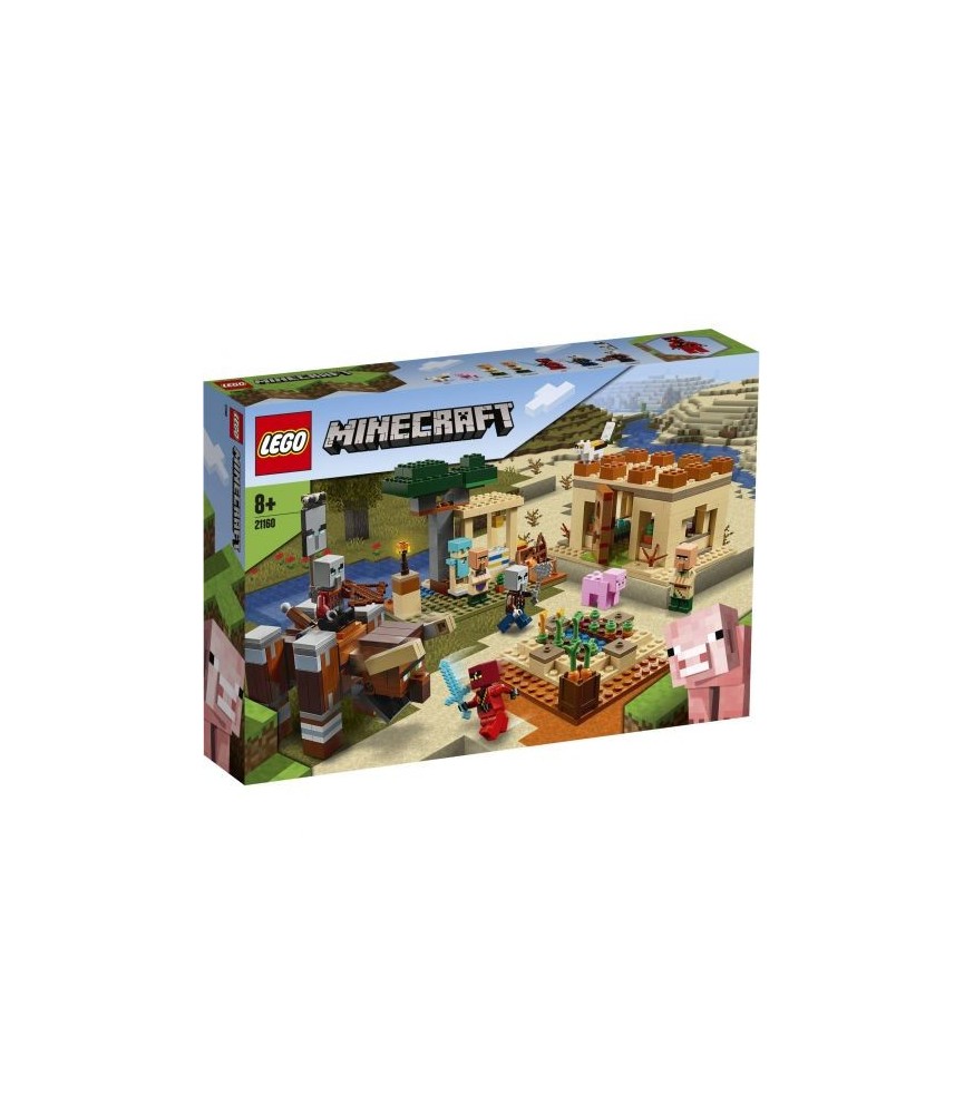 Lego Minecraft O Ataque de Illager - 21160