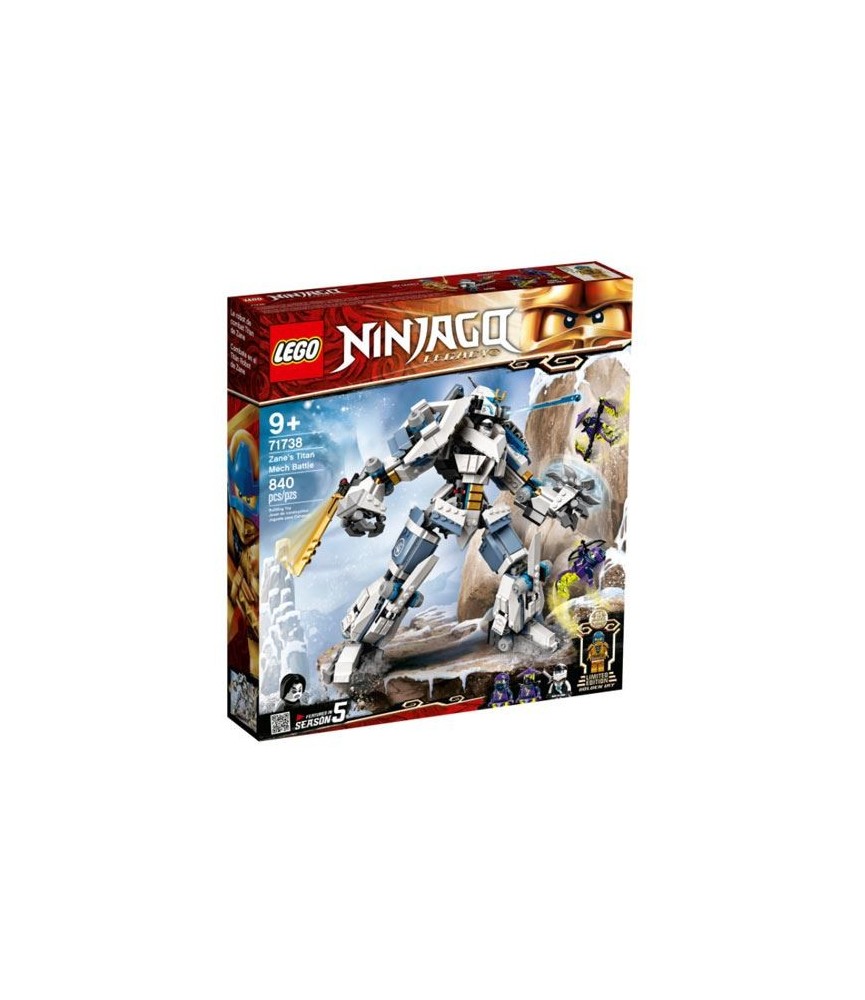 Lego Ninjago - O Combate do Robô Titã de Zane