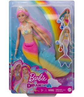 Barbie Dreamtopia Sereia Muda de Cor