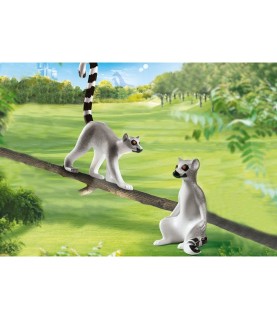 Playmobil-Lémures zoológico-70355