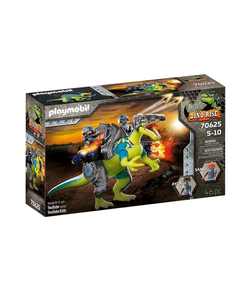 Playmobil Spinosaurus: Duplo poder de defesa-70625