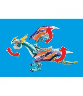Playmobil-Dragon Racing: Astrid E Tormenta-70728