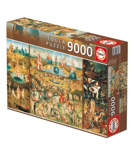 Educa Puzzle 9000 Peças - O Jardim das Delicias - 14831
