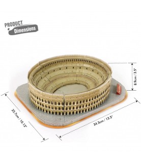 Puzzle 3D: Coliseu de Roma-DS0976H