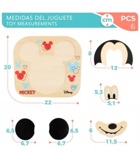 Disney Puzzle Madeira Mickey - 48700