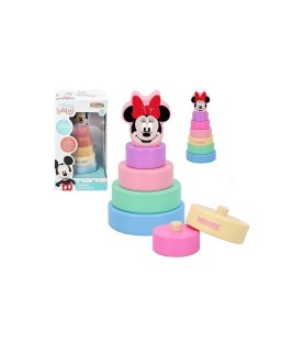 Torre Empilhavel Do Mickey/Minnie Em Madeira
