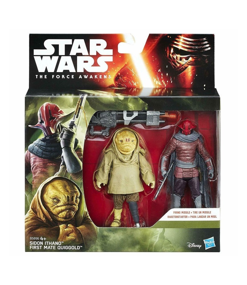 Star Wars Figure Twin Pack Sidon Ithano and First Mate Quiggold 3.75 inch NEW