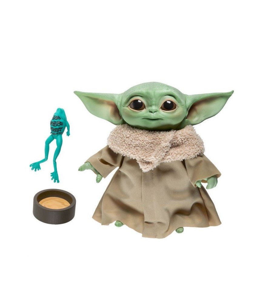 Star Wars - Baby Yoda The Child - Pack Peluche 19 cm com Sons-F11155