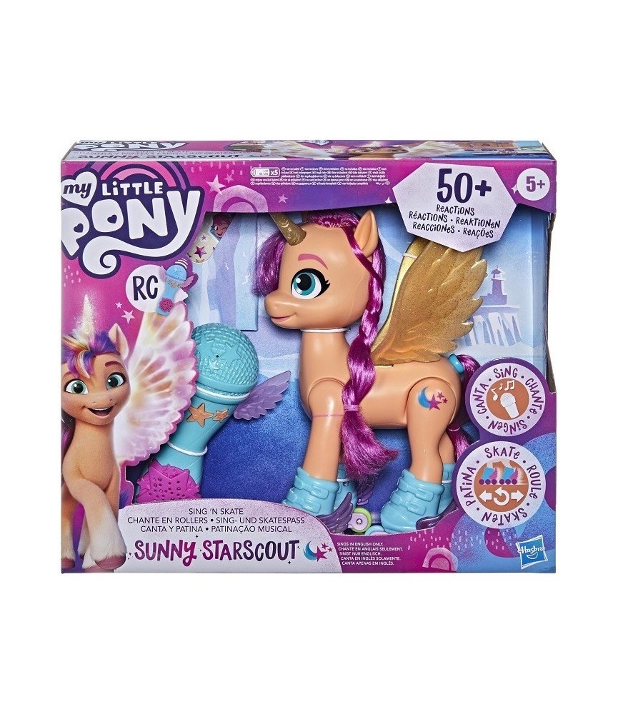 Hasbro-My Little Pony Patinadora Com Micro-Hasbro-F1786