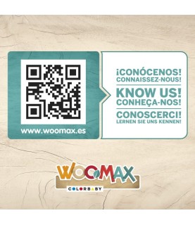 Carrinho de bonecas madeira WOOMAX-46475