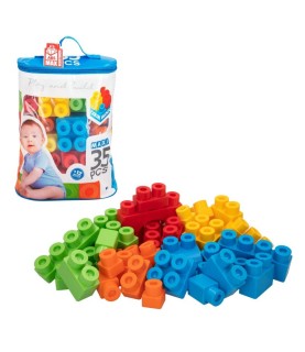 Cubos blocos de construção 35 peças Color Block Maxi-49276