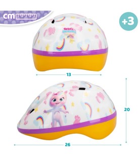Capacete Com Capa 3D Dreamy Crying Babies - 77277