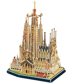 Puzzle 3D Sagrada Família 184 peças - National Geographic - CF09841