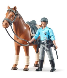 Polícia a cavalo - Bruder  62507