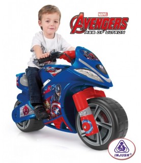 Injusa Moto Bataria 6v Avengers